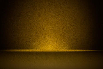 Golden bokeh lights product background