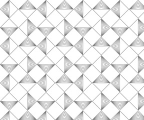 Repeating square shape vector pattern