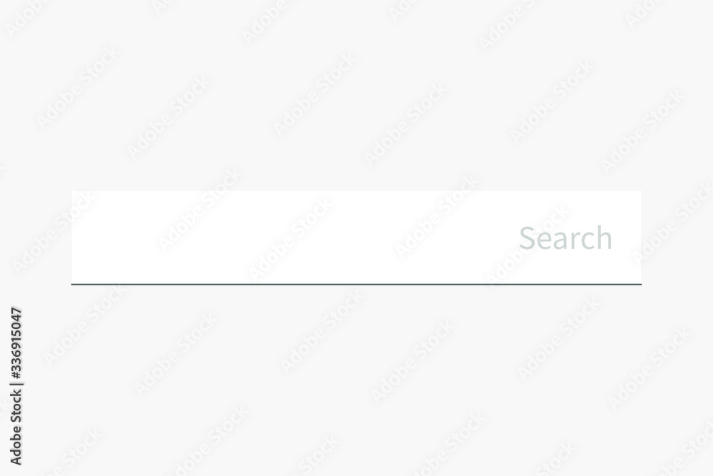 Poster search boxes ui template. modern search bar element. vector.