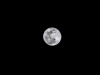 The full moon is the lunar phase when the Moon appears fully illuminated from Earth's perspective