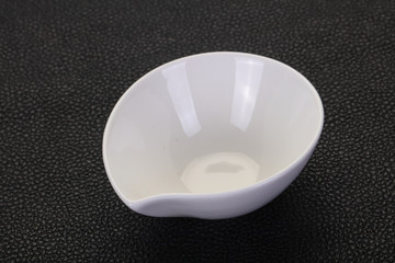 White porcelain bowl