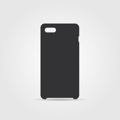Blank phone case. Vector