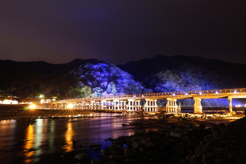 京都　嵐山花灯路