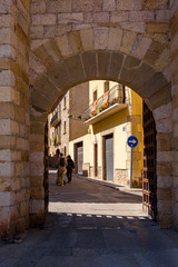 Fototapeta premium Montblanc village on Tarragona, Catalonia, Spain.