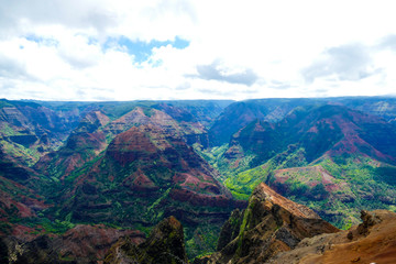 Fototapeta na wymiar Beautiful View of Waimea Canyon, Hawaii
