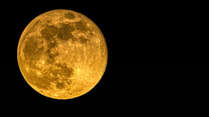 The supermoon above Germany.