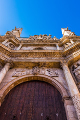 Obraz premium Montblanc village on Tarragona, Catalonia, Spain.