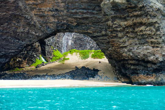 Secret cave from pirate movie