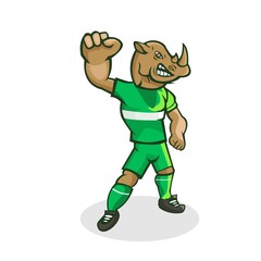 Animal athletic club vector logo concept isolated on white background. Modern sport team mascot badge design. E-sports team logo template with animal vector illustration