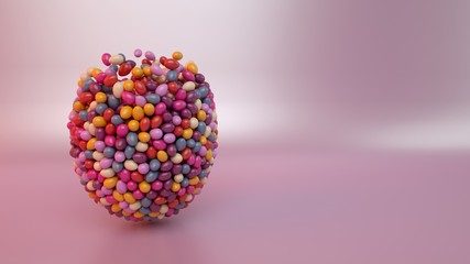 colorful easter eggs