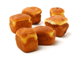 cake on a white background 