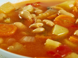 Israeli White Bean Soup