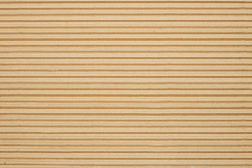 Brown kraft paper texture horizontal striped pattern for wrapping. Eco-friendly packaging concept. 