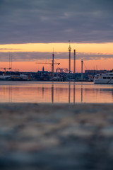 Beautiful sunrise, Stockholm