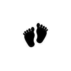 baby feet icon