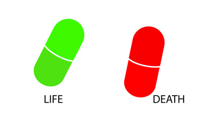 tablet capsule icon design concept