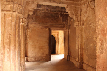 Detail of the GWailor Fort, India