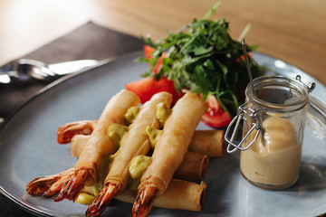 
shrimps in batter