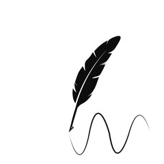 feather pen logo