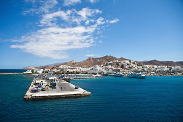 Naxos port