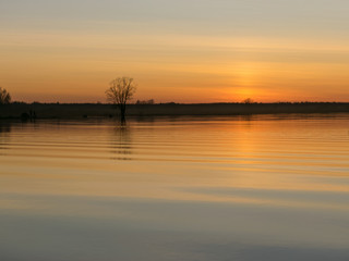 Obraz premium Sunset background