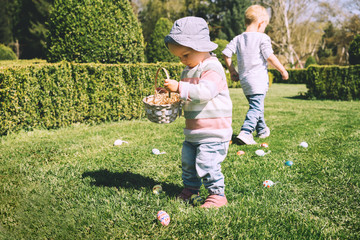 Easter eggs hunt