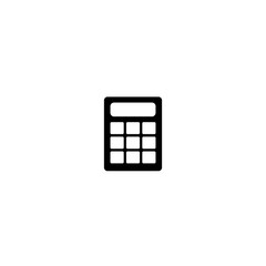 calculator icon vector