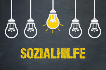 Fototapeta premium Sozialhilfe
