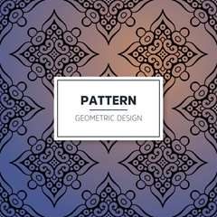 luxury ornamental mandala design background