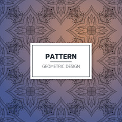 luxury ornamental mandala design background