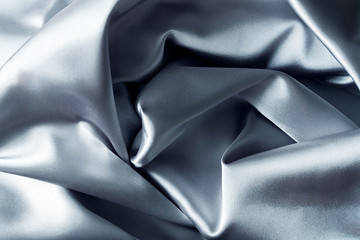 folds of expensive silk, background.
