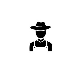 farmer icon vector