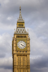 Fototapeta na wymiar The Big Ben in London, England, UK