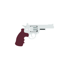 firearm gun vector on white background