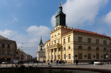 Fototapeta na wymiar Lublin New Town Hall, Poland