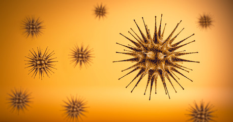 Coronavirus - Microbiology And Virology Concept