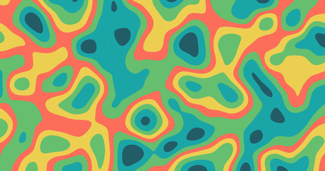 Modern paper art background, Abstract background, Topography landscape background