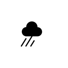 shower cloud rain icon