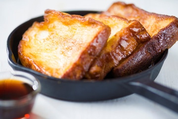 rustic french toast breakfast comfort food