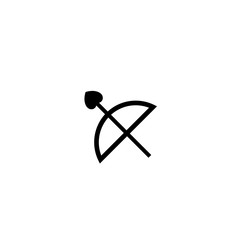 bow and arrow icon