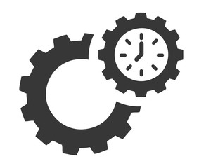 efficiency and productivity icon vector concept