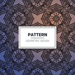 luxury ornamental mandala design background