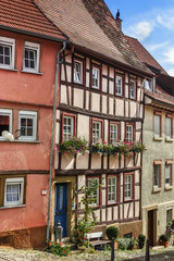 Street in Bad Wimpfen, Germany