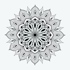 Luxury ornamental mandala design background  with arabesque pattern arabic islamic east style.  ornament elegant
 invitation wedding card , invite , backdrop cover banner illustration 