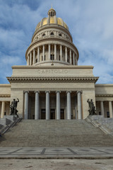National Capitol Building known as El Capitolio in Havana, Cuba.