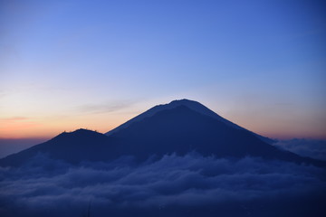 Sunset au volcan