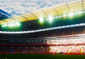 Wembley Football Stadium  - obrazy, fototapety, plakaty