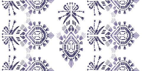 Ornamental print pattern. Decorative texture for surface design. Filigree vector ornament