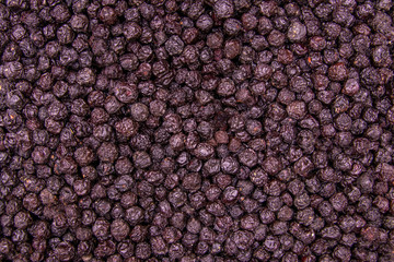 Texture. Background of dried cherries.
