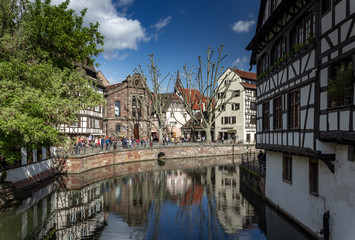 Fototapeta na wymiar Strasbourg in France in early spring